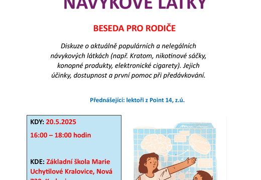 VA27_beseda pro rodiče na téma Populární návykové látky 20.05.2025 - Zobrazí fotky z tohoto alba VA27_beseda pro rodiče na téma